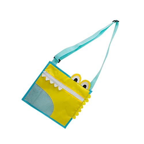 Abaodam 2 Kleine Krokodilschalen Taschen Spielzeughalter Kinder Strandtasche Kinderaufbewahrung Kinder Strandtasche Strandspielzeug Badespielzeug Aufbewahrung Hängende Spielzeuge von Abaodam