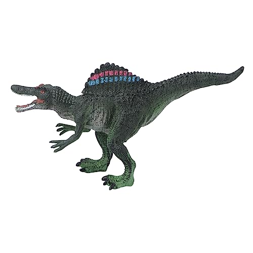 Abaodam 2 STK Stachelrücken-Drachen Hand Miniaturdekoration Desktop-Dekoration Ornament The Office Spielzeug Modelle Dinosaurier Handwerk Geschenke für Kinder hohl Figur Spinosaurus von Abaodam