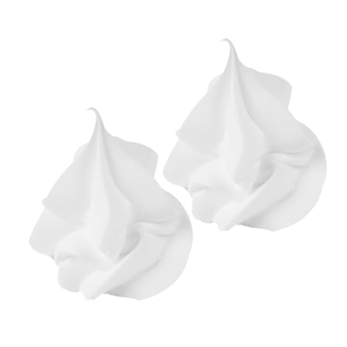 Abaodam 2 STÜCK Teiliges Realistische Eiscreme deko Weiße Creme Topper für DIY Milchtee Becher Vielseitige Austauschbare Kuchendekoration mit Lebensechtem Stilvollem Design Abaodam 2 STÜCK Teiliges Realistische Eiscreme deko Weiße Creme Topper für DIY Milchtee Becher Vielseitige Austauschbare Kuchendekoration mit Lebensechtem Stilvollem Design von Abaodam