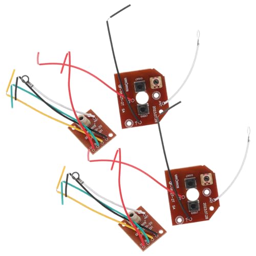 Abaodam 2 Sätze Fernbedienungsmodul Wissenschaftliches Spielzeug Für Kinder Spielzeug Für Wissenschaftliche Experimente DIY-Montage Der Empfängerplatine Fernsender-empfängerplatine Kupfer von Abaodam
