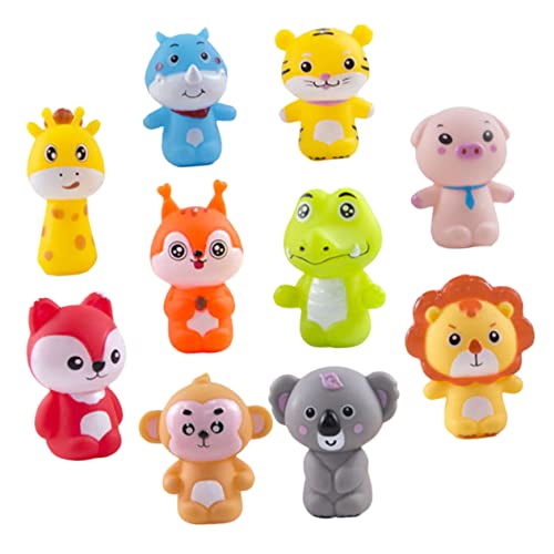 Abaodam 2 Sätze Fingerpuppe kinderspielzeug für Hand Puppet spielzeuge für für Kleinkinder Tierfiguren Fingerspielzeug Finger für Fingertier Vinyl von Abaodam