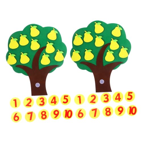 Abaodam 2 Sätze Kindergarten Lernspielzeug Filz Zahlen Erkennen Zählen Lernen Vorschule Pädagogisches Mathe für Frühe Bildung und Zahlenaktivitäten Abaodam 2 Sätze Kindergarten Lernspielzeug Filz Zahlen Erkennen Zählen Lernen Vorschule Pädagogisches Mathe für Frühe Bildung und Zahlenaktivitäten von Abaodam