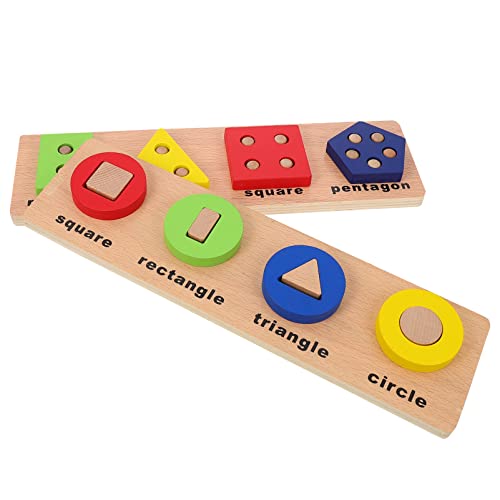 Abaodam 2 Sätze Kreative Kinder Bildung Spielzeug Matching Puzzlespielzeug Lustiges Spielzeug von Abaodam