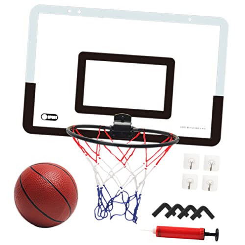 Abaodam 2 Sets Indoor Basketballkorb Kinderkoffer Indoor Mini Basketballkorb Kinderspielzeug Kindersportspielzeug Indoor Basketballspielzeug Interessantes Basketballspielzeug von Abaodam