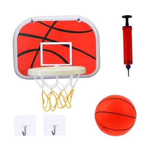 Abaodam 2 Sets Kinder Basketballständer Kinder Basketballkorb Wand Basketballkorb Wand Basketballkorb Kunststoff Basketball Indoor Basketballspielzeug Wand Basketball Spielzeug von Abaodam