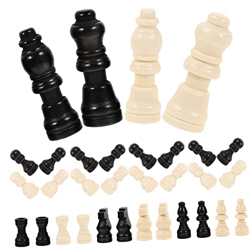 Abaodam 2 Sets Set Schachfiguren Schachbrettzubehör Mini Schachbrett Schachbrett Schach Reiseschachbrett Kinderschach Magnetschach Taschenschach Kinder Minischach Holz von Abaodam