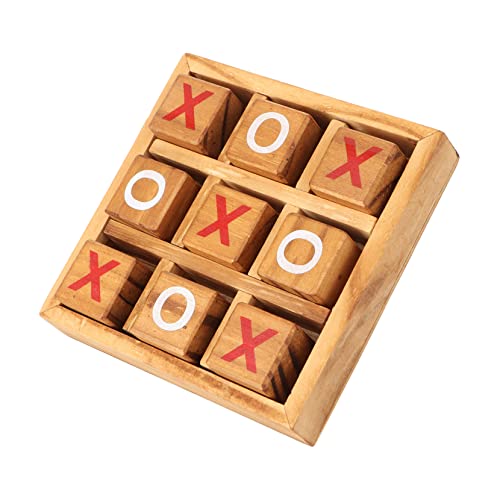 Abaodam 2 Sets Tragbare Xxo Puzzles Für Montessori Zehenspiel Für Kleinkinder Outdoor Reisespiele Für Kinder Feinmotorikspiele Für Kinder Aus Holz von Abaodam