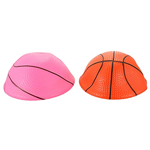 Abaodam 2 Stück Basketbälle Für Basketballkorb Springende Bälle Aus Strapazierfähigem Material Für Kindergarten Und Outdoor Spiel Lernspielzeug Für Jungen Und ädchen von Abaodam