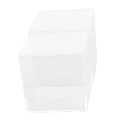 Abaodam 2 Stück Box Würfel Display Box Vitrinen Mini Puzzle Spielzeug Container Spielset Zubehör Kleine Würfel Vitrine Klare Boxen Puzzle Würfel Vitrine Transparentes Acryl von Abaodam