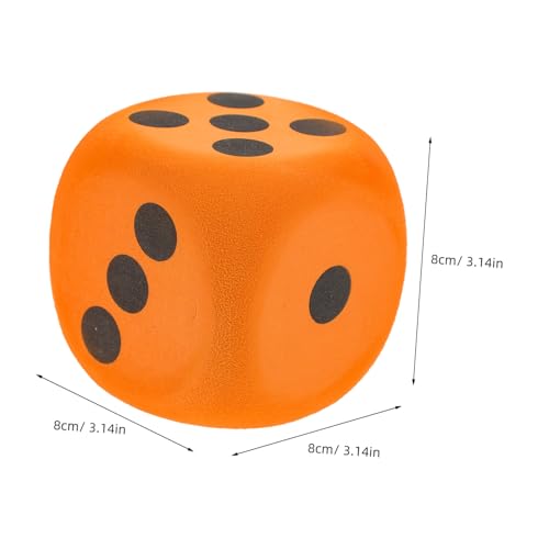Abaodam 2 Stück Extra Große Eva Schaumstoffwürfel mit Abgerundeten Kanten Leichte und Lesbare Würfelspiel Requisite für Partyspiele und Gesellige Spiele Bunte Würfel für Vielfältige Abaodam 2 Stück Extra Große Eva Schaumstoffwürfel mit Abgerundeten Kanten Leichte und Lesbare Würfelspiel Requisite für Partyspiele und Gesellige Spiele Bunte Würfel für Vielfältige von Abaodam