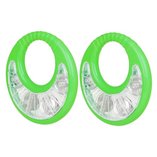 Abaodam 2 Stück Handheld Tamburin Musikspielzeug aus Sicherem Abs Handliche Percussion rassel für Musikalische Früherziehung und Interaktives für Jungen und Mädchen Abaodam 2 Stück Handheld Tamburin Musikspielzeug aus Sicherem Abs Handliche Percussion rassel für Musikalische Früherziehung und Interaktives für Jungen und Mädchen von Abaodam