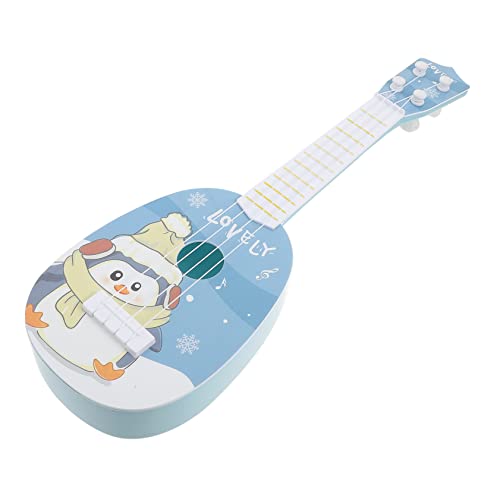 Abaodam 2 Stück Kinder Ukulele Säuglingsentwicklungsspielzeug Kindergitarre Musikinstrument Spielzeug Kinder Mini Gitarre Spielzeug Jungenspielzeug Lernspielzeug Für Kleinkinder von Abaodam