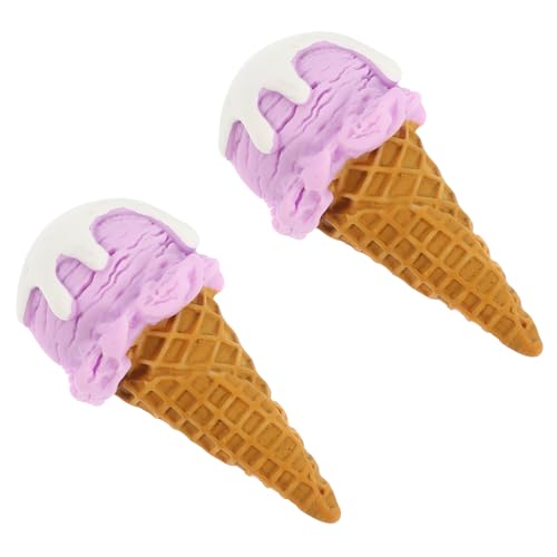 Abaodam 2 Stück Künstliches Eismodell Teiliges aus Resin Realistische Eistüten Dekofiguren für Ladendekoration und Fotoshootings Langlebige Detailgetreue Eiswaffel Deko Vielseitige Spiel Abaodam 2 Stück Künstliches Eismodell Teiliges aus Resin Realistische Eistüten Dekofiguren für Ladendekoration und Fotoshootings Langlebige Detailgetreue Eiswaffel Deko Vielseitige Spiel von Abaodam