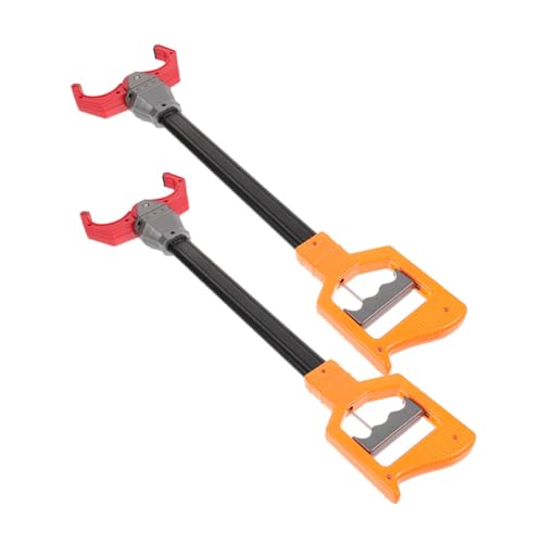 Abaodam 2 Stück Mechanisches Armspielzeug Müllgreifer Lustige Hand Auge Koordination Spielzeugzange für Outdoor Kreativitätsspielzeug zur Motorischer Fähigkeiten Abaodam 2 Stück Mechanisches Armspielzeug Müllgreifer Lustige Hand Auge Koordination Spielzeugzange für Outdoor Kreativitätsspielzeug zur Motorischer Fähigkeiten von Abaodam