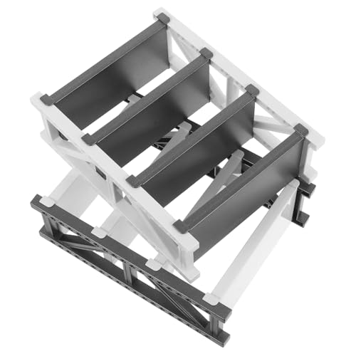 Abaodam 2 Stück Miniatur Puppenhaus Regal Aufbewahrungsschrank Aufbewahrungsregal für Puppenhaus Mikro-Szene Organizer Tiefgrau Abaodam 2 Stück Miniatur Puppenhaus Regal Aufbewahrungsschrank Aufbewahrungsregal für Puppenhaus Mikro-Szene Organizer Tiefgrau von Abaodam