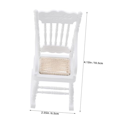 Abaodam 2 Stück Miniatur Schaukelstuhl Mini Stuhl Mini Simulationsstuhl Kleiner Hausstuhl Miniatur Schaukelstuhl Puppenhausschmuck Landschaftsdekoration Hausstuhl Aus Abaodam 2 Stück Miniatur Schaukelstuhl Mini Stuhl Mini Simulationsstuhl Kleiner Hausstuhl Miniatur Schaukelstuhl Puppenhausschmuck Landschaftsdekoration Hausstuhl Aus von Abaodam