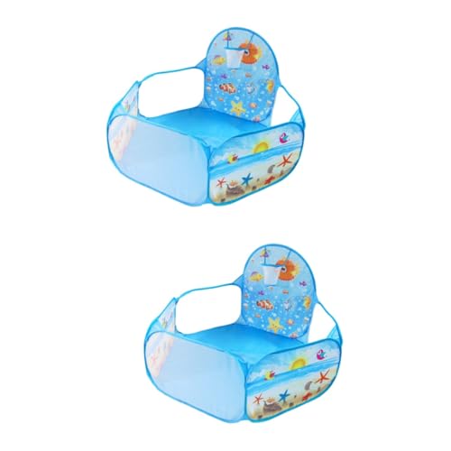 Abaodam 2 Stück Ocean Ball Pool Faltbares Spielzelt Crawl Laufstall Ocean Balls Pool Innenzelt Kleinkindzelt Basketballzelt Für Kinder Indoor Zelte Kinder Ocean Ball Pit Kinderspielzaun von Abaodam