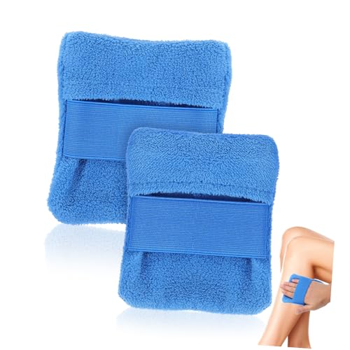 Abaodam 2 Stück Sandpulverbeutelreiniger Sandentferner Strandurlaub Essentials Körpersandreiniger Sandentfernungspad Für Strand Sandhandschuh Für Strandsandradierer Für Strand Blaues von Abaodam