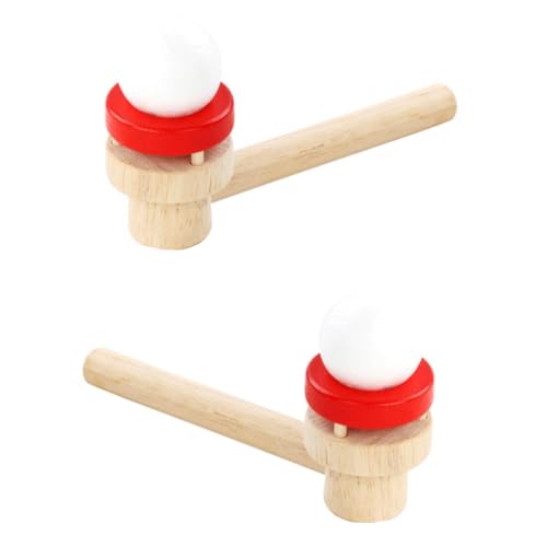 Abaodam 2 Stück Teiliges Holzspielzeug Schwebender Ball Pustespiel Interaktives Atemtraining Kinderspielzeug für Drinnen und Draußen Eltern Junge Mädchen Spiel Geburtstag Abaodam 2 Stück Teiliges Holzspielzeug Schwebender Ball Pustespiel Interaktives Atemtraining Kinderspielzeug für Drinnen und Draußen Eltern Junge Mädchen Spiel Geburtstag von Abaodam
