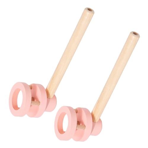 Abaodam 2 Stück Teiliges Schwebendes Holzspielzeug für Blasball mit Sicherem Glattem Design Farbenfrohes Partyspielzeug zur Atmung und Koordinationsförderung für Ab Jahren Abaodam 2 Stück Teiliges Schwebendes Holzspielzeug für Blasball mit Sicherem Glattem Design Farbenfrohes Partyspielzeug zur Atmung und Koordinationsförderung für Ab Jahren von Abaodam