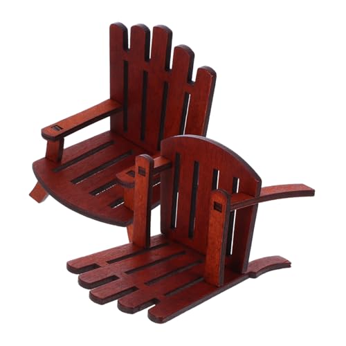 Abaodam 2 Stücke Miniatur Holz Sandstuhl Handgeschnitzt Puppenhaus Möbel Strandstuhl Sommerdeko Kleine Bänke Leicht Tragbar für Miniatur Szenen Abaodam 2 Stücke Miniatur Holz Sandstuhl Handgeschnitzt Puppenhaus Möbel Strandstuhl Sommerdeko Kleine Bänke Leicht Tragbar für Miniatur Szenen von Abaodam