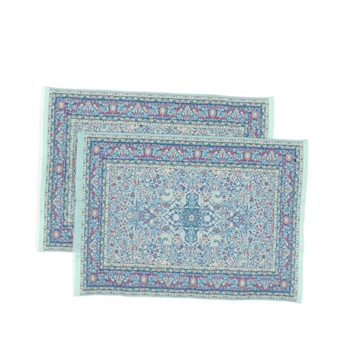 Abaodam 2 Teiliges Mini Möbelset Puppenhaus Szenendekoration Puppenhaus Stoffteppich Miniatur Spielzeugteppich Miniatur Möbelteppich Holz Abaodam 2 Teiliges Mini Möbelset Puppenhaus Szenendekoration Puppenhaus Stoffteppich Miniatur Spielzeugteppich Miniatur Möbelteppich Holz von Abaodam