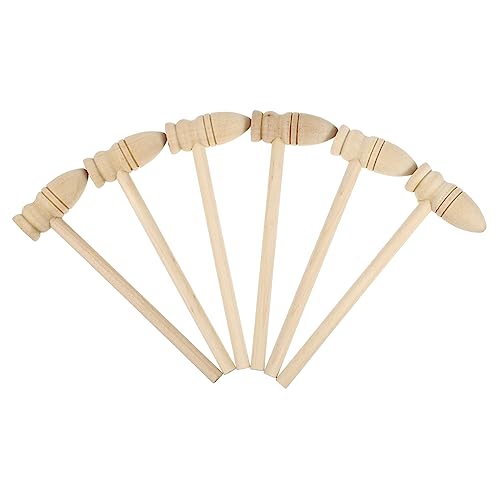 Abaodam 20 Stück Teiliges Mini Holzhammer für Sichere und Glatte Holzspielzeug Hämmer Pädagogisches Klopfspielzeug für Junge Mädchen und Kleinkinder Vielseitig Einsetzbar als und Abaodam 20 Stück Teiliges Mini Holzhammer für Sichere und Glatte Holzspielzeug Hämmer Pädagogisches Klopfspielzeug für Junge Mädchen und Kleinkinder Vielseitig Einsetzbar als und von Abaodam
