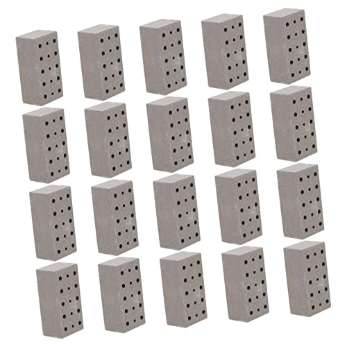 Abaodam 20 Stück Teiliges Miniatur Ziegelstein Rechteckige Form Realistische DIY Mikro Landschaftsdeko Leicht Glatte Oberfläche für Garten und Bastelprojekte Abaodam 20 Stück Teiliges Miniatur Ziegelstein Rechteckige Form Realistische DIY Mikro Landschaftsdeko Leicht Glatte Oberfläche für Garten und Bastelprojekte von Abaodam