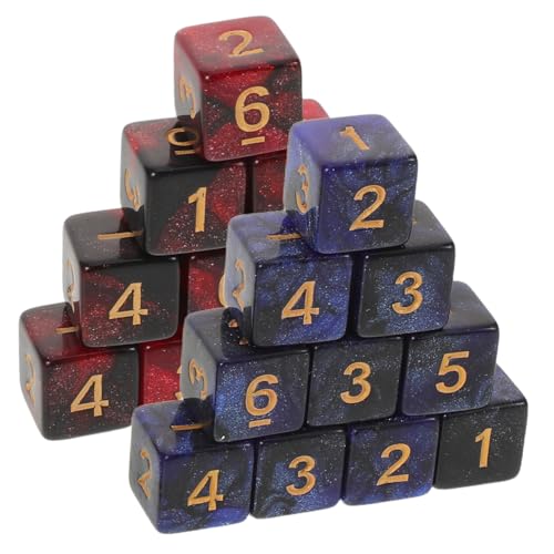 Abaodam 20 Stück Teiliges Würfel aus Acryl Nummeriert Bunte Galaxy Farben Standardgröße Vielseitig für Brettspiele RPG Lernspiele Ab Jahren Ausgewogen für Faires Würfeln Abaodam 20 Stück Teiliges Würfel aus Acryl Nummeriert Bunte Galaxy Farben Standardgröße Vielseitig für Brettspiele RPG Lernspiele Ab Jahren Ausgewogen für Faires Würfeln von Abaodam