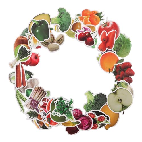 Abaodam 200 Stück Obst Gemüse Sticker Realistische wasserdichte Aufkleber für Schule Wasserflaschen Laptop und Kreative Lernaktivitäten Förderndes für Kinderzimmer und Klassenzimmer Abaodam 200 Stück Obst Gemüse Sticker Realistische wasserdichte Aufkleber für Schule Wasserflaschen Laptop und Kreative Lernaktivitäten Förderndes für Kinderzimmer und Klassenzimmer von Abaodam