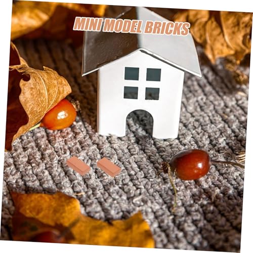 Abaodam 204 Stück Maßstab Miniatur Backsteine für Puppenhaus Gartenlandschaft und Bastelprojekte Realistische Kleine Bausteine für Miniaturhäuser und Kreative DIY Dekoration Abaodam 204 Stück Maßstab Miniatur Backsteine für Puppenhaus Gartenlandschaft und Bastelprojekte Realistische Kleine Bausteine für Miniaturhäuser und Kreative DIY Dekoration von Abaodam