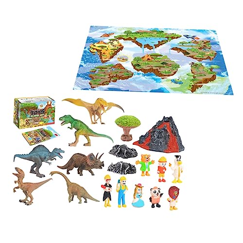 Abaodam 20St DIY für kinderspielzeug mädchen Dino Figuren glowingtoy Badespielzeug Spielzeugautos Dinosaurierspielzeug Erkenntnismodelle Harz von Abaodam