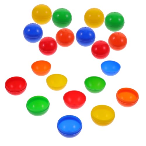 Abaodam 20St Lotteriekugeln Pop Bingo-Maschine Bingomaschine elektronisch Netz Spielmatte tischtennisball tischfussball hohlkugeln Spiel-Pong-Ball Aktivität Bunte Bälle Plastik Colorful von Abaodam