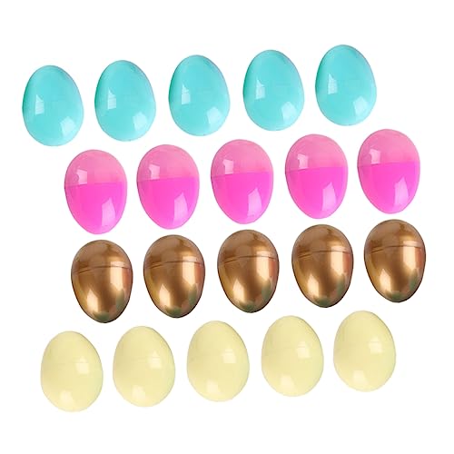 Abaodam Ostern Form Leere 20pcs Kunststoff Ostereier Candy Boxen Ostern von Abaodam