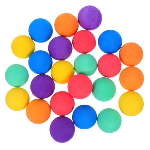 Abaodam 24 Stück Teiliges Bunte Eva Schaumstoffbälle Ungiftige Mini Stress Spielbälle für Jungen Mädchen Kreative Weiche Ballsammlung als Partygeschenk und Schulpreis Abaodam 24 Stück Teiliges Bunte Eva Schaumstoffbälle Ungiftige Mini Stress Spielbälle für Jungen Mädchen Kreative Weiche Ballsammlung als Partygeschenk und Schulpreis von Abaodam