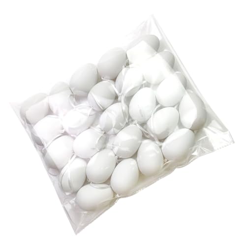 Abaodam Ostern Fake Eier Set Bemalte Fake Eier 6*4cm 24 Stück Ostereier Für Jungen Und Mädchen Freunde von Abaodam