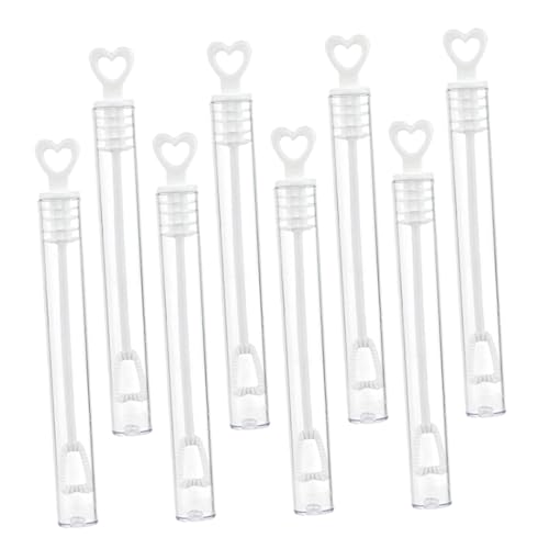 Abaodam 24pcs Leere Blasenflasche Nachgefüllte Zauberstäbe Blasenstäbe Aus Kunststoff Bubble Zauberstab Party-blasenstäbe Bubble Zauberstäbe Plastik Transparent von Abaodam