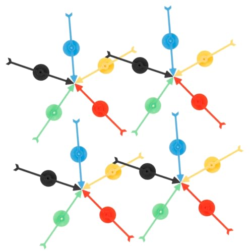 Abaodam 25 Stück Zeiger Wiederverwendbare Gaming Dekorationen Gaming Ornamente Spieldekorationen Brettspielspielzeug Plattenspieler Zubehör Plattenspieler DIY Zubehör Ersatz von Abaodam