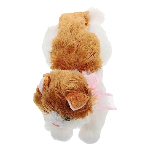 Abaodam 25cm Plüsch Katze Puppe Spielzeug Gefüllte Tierfigur Kreative Cartoon Puppe von Abaodam