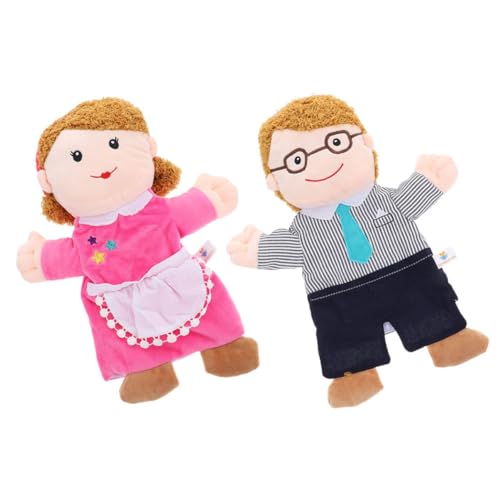 Abaodam 2-teiliges Familienpuppen-Set – Kleinkinder Kinder Erwachsene – Passende Handpuppen Für Weihnachten Geburtstage Strumpffüller Abaodam 2-teiliges Familienpuppen-Set – Kleinkinder Kinder Erwachsene – Passende Handpuppen Für Weihnachten Geburtstage Strumpffüller von Abaodam