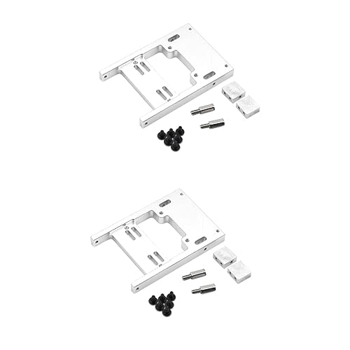 Abaodam 2St RC Auto Zubehör Lenkservo Halterung Rüsten Sie RC-Auto-Spielzeugteile auf Weiß von Abaodam