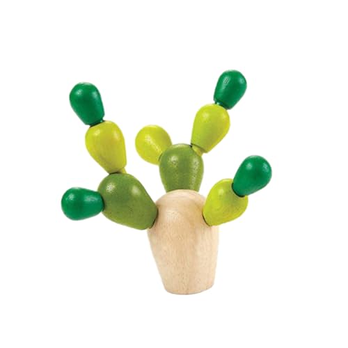 Abaodam 2St balancierender Kaktus aus Holz Cactus Toy Cactus Spielzeug Mathematik Spielzeug Kreatives Spielzeug Kid Toys Puzzlematte Kaktus-Bausteine herausnehmbare Bausteine Hölzern von Abaodam