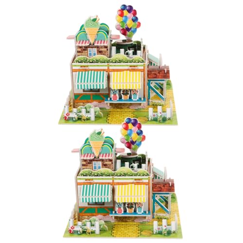 Abaodam 2st Bausätze Für Erwachsene BAU-Puzzle-Set Coole Rätsel Für Erwachsene Schaumstoff-Puzzles 3D-rätsel Für Erwachsene Schaumpuzzle Schaumstoff-3d-puzzles Schaumstoffplatte von Abaodam