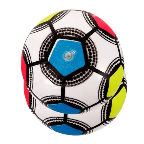 Abaodam 2st Glitzerkugel Leuchtendes Kugelspielzeug Kugeln Zum Leuchten Bringen Fußballjungen Fußball Ball Kleiner Leuchtender Fußball Lustiges Fußballspielzeug Fußball Erleuchten PVC von Abaodam