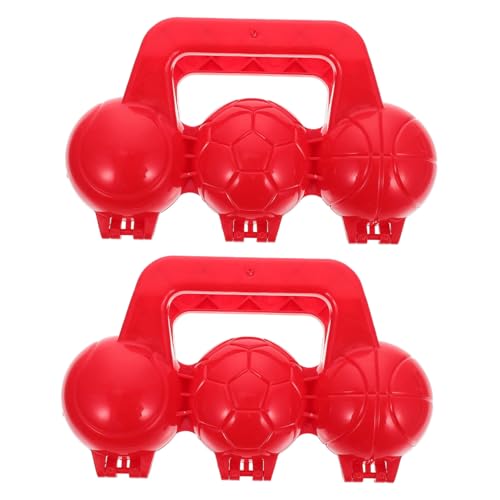 Abaodam 2st Schneeball-Clip Schneeball-Maker-Clips Schneefeld Spielzeug Winterspaß Schneeballklemmen Tool Zum Erstellen Von Schneeballschlachten Schneeball-Spielzeug Plastik von Abaodam