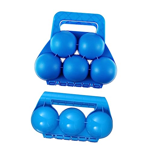 Abaodam 2st Schneeball-Clip Winter-schneeballklemmen Winterspaß Schneeballklemmen Lustiger Schneeballmacher Schneeballklemmen Aus Kunststoff Winterspielzeug Schneeballhersteller Plastik von Abaodam