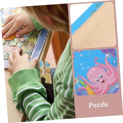 Abaodam 3 Sätze Teiliges Holzpuzzle mit Tier und Dinosaurier Motiven Pädagogisches Lernspielzeug für Kleinkinder Fördert Konzentration Kreativität und Erkennung Robust und Farbenfroh für Abaodam 3 Sätze Teiliges Holzpuzzle mit Tier und Dinosaurier Motiven Pädagogisches Lernspielzeug für Kleinkinder Fördert Konzentration Kreativität und Erkennung Robust und Farbenfroh für von Abaodam
