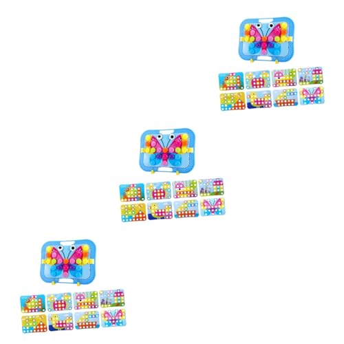 Abaodam 3 Sets DIY Puzzle Spielzeug Kreatives Kinderspielzeug Kinder Puzzle Puzzle Frühes Pädagogisches Spielzeug Spielzeug Für Frühes Lernen Kinder Puzzle von Abaodam