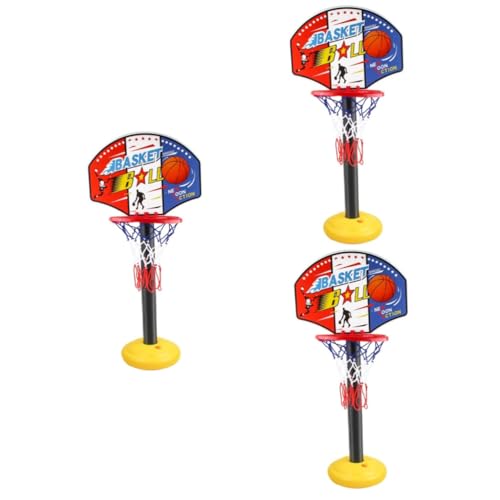 Abaodam 3 Sets Kinder Basketballständer Kidcraft Spielset Basketballkorb Für Kinder Wurfaktivität Kinderspielzeug Wurfspielzeug Tragbarer Basketballständer Kleinkinder von Abaodam