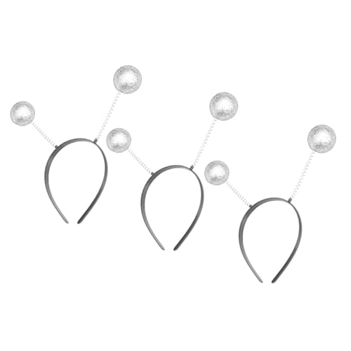 Abaodam 3 Stück Glitzernde Antennen Stirnbänder Halloween Kostüm Zubehör Leichtes Sicheres Material Party Haarreif für Frauen Ausgefallene Kopfbedeckung für Cosplay und Fasching Abaodam 3 Stück Glitzernde Antennen Stirnbänder Halloween Kostüm Zubehör Leichtes Sicheres Material Party Haarreif für Frauen Ausgefallene Kopfbedeckung für Cosplay und Fasching von Abaodam